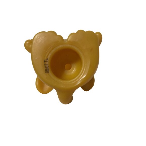 Fisher Price Little People Brown Puppy Dog Blue Collar Pet - Picture 5 of 5